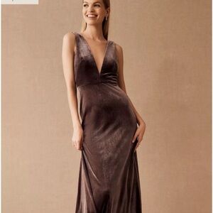 Jenny Yoo velvet dress